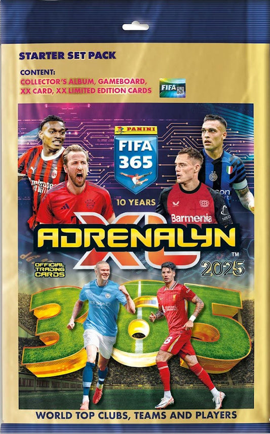 2025 PANINI ADRENALYN XL - FIFA 365 - STARTER PACK