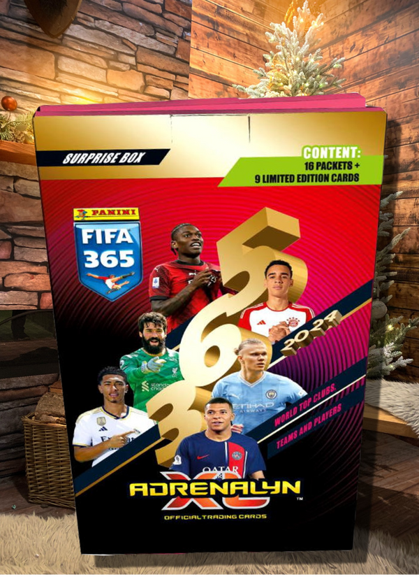 2024 PANINI FIFA 365 ADRENALYN XL SURPRISE BOX (ADVENT CALENDAR