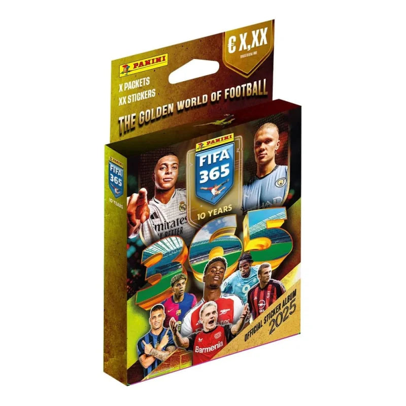 2025 PANINI FIFA 365 - THE GOLDEN WORLD OF FOOTBALL - ECO PACK